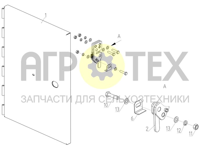 Чертеж Крышка (181.56.21.400)